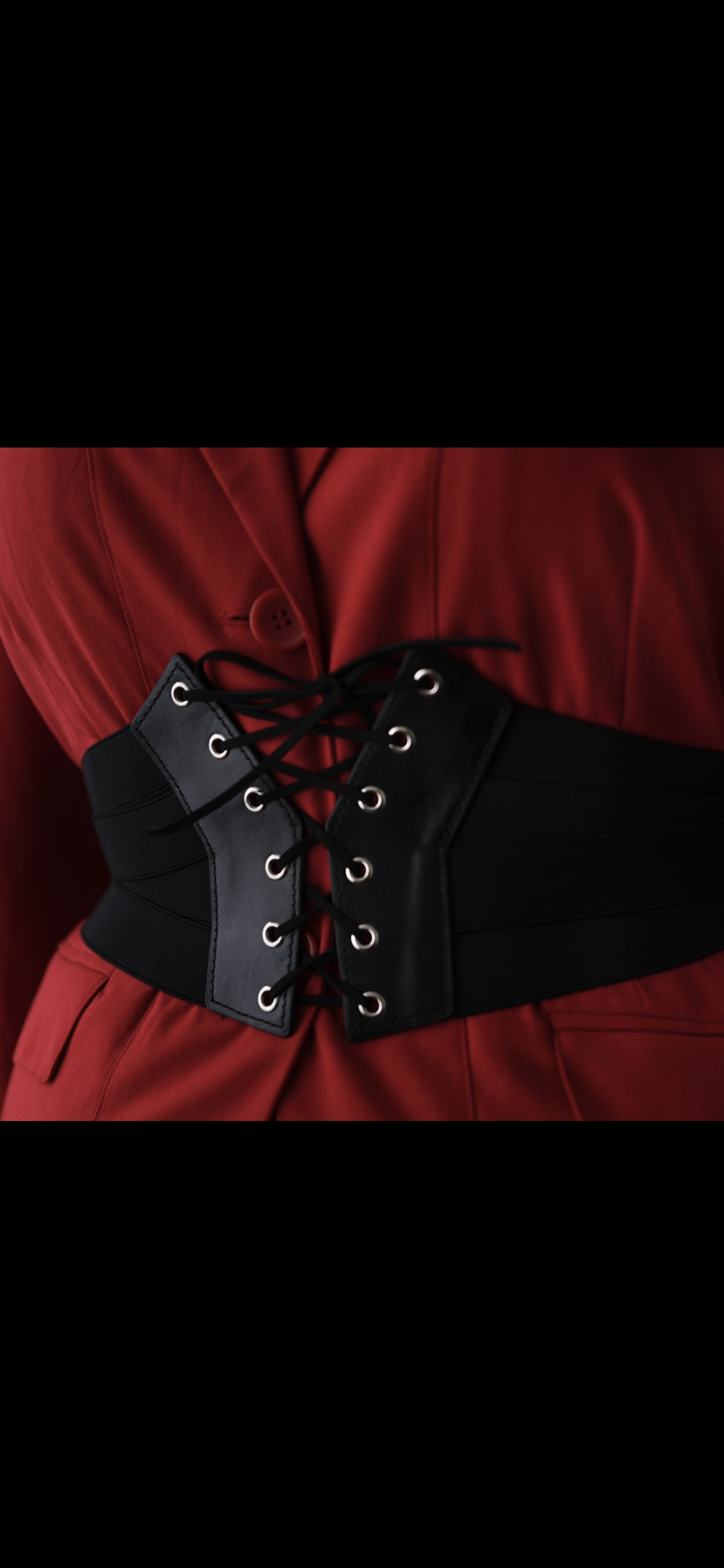 Clinched Corset Belt